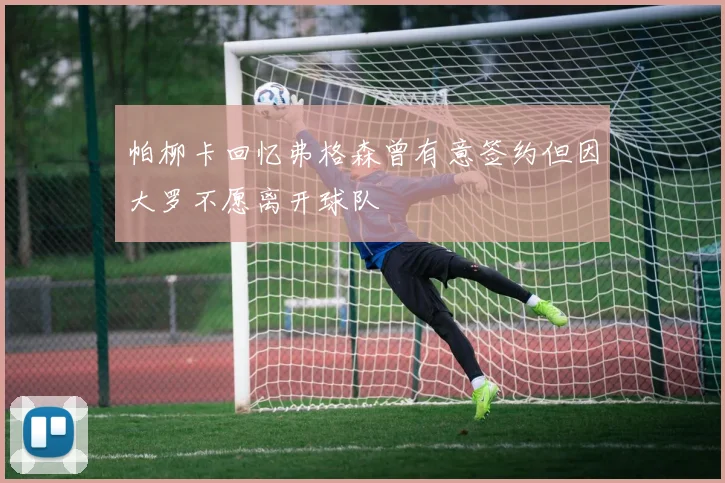 帕柳卡回忆弗格森曾有意签约但因大罗不愿离开球队