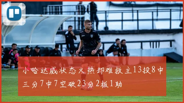 小哈达威状态火热却难救主13投8中三分7中7空砍23分2板1助